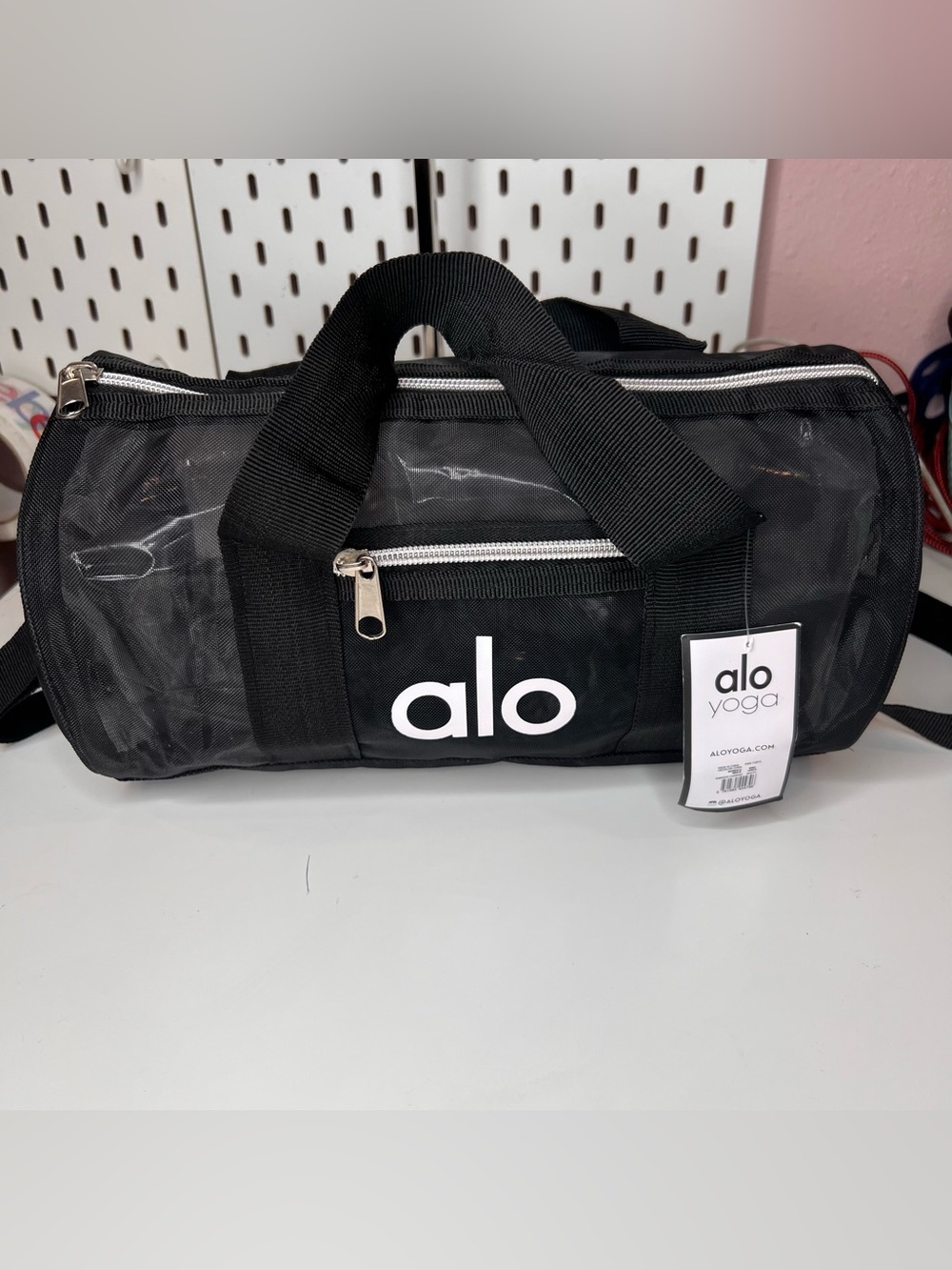 Alo yoga mesh barrel small sheer medium inspired